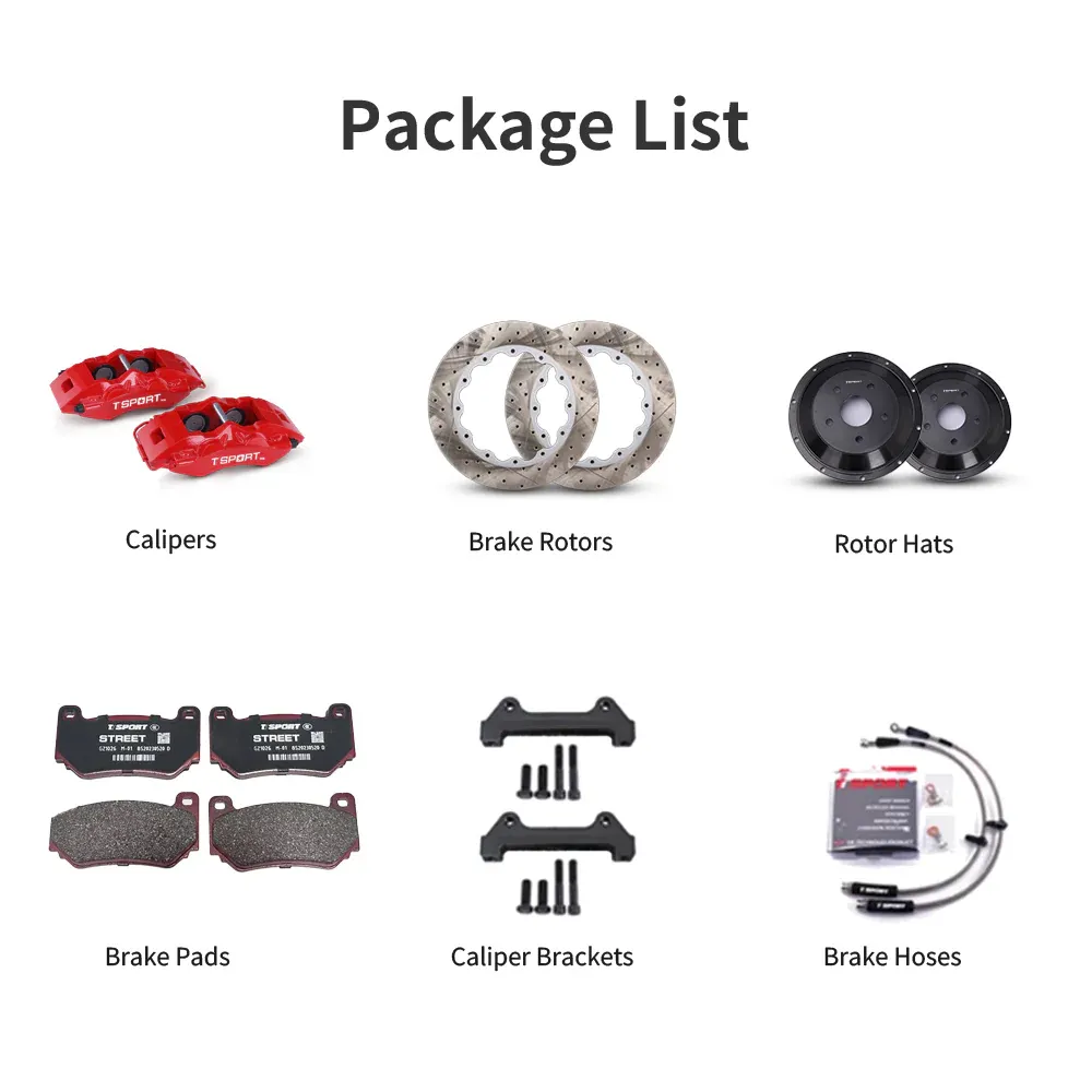 TTSPORT 5430 Forged 4-Piston Brake Kit (Customizable)