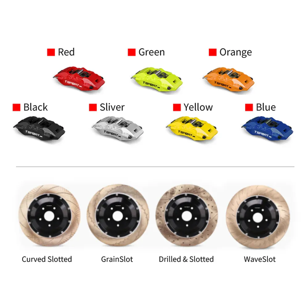 TTSPORT 5430 Forged 4-Piston Brake Kit (Customizable)