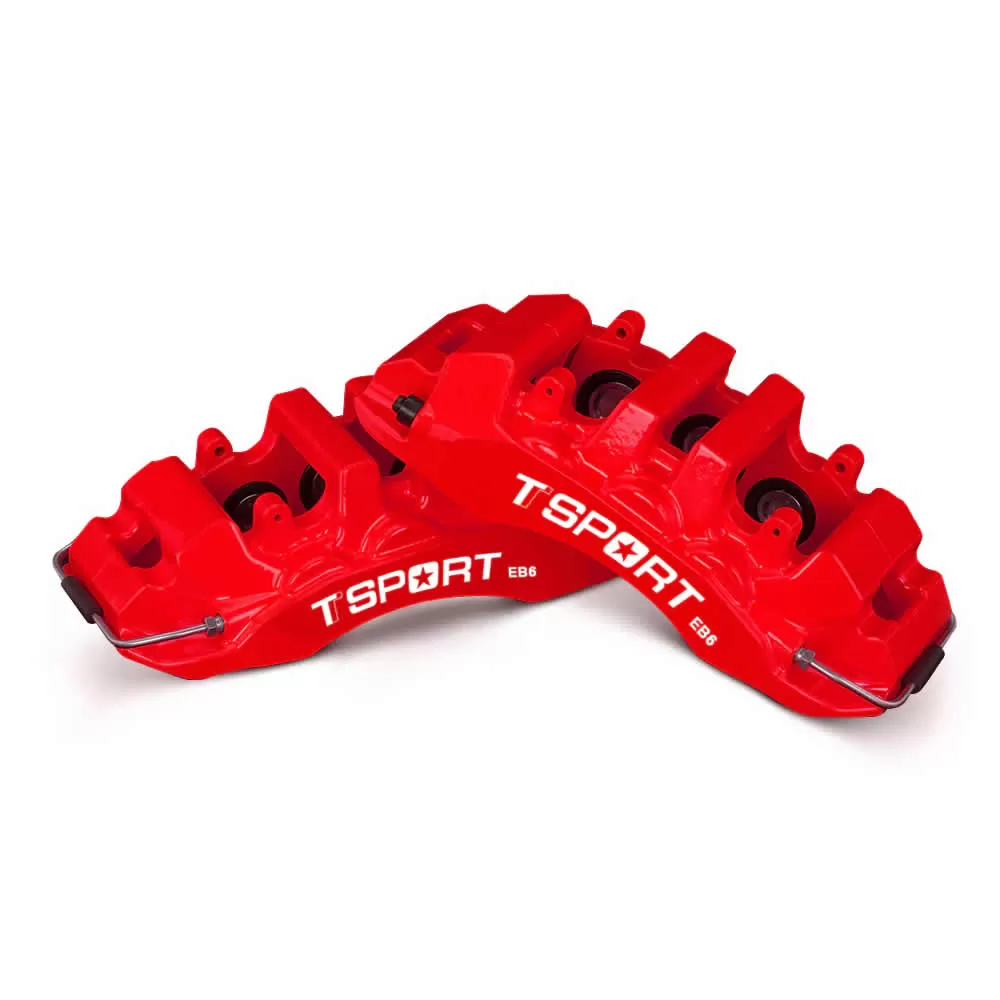 طقم المكابح الأمامية الكبيرة TTSPORT Evolution EB6 (بـ 6 مكابس)